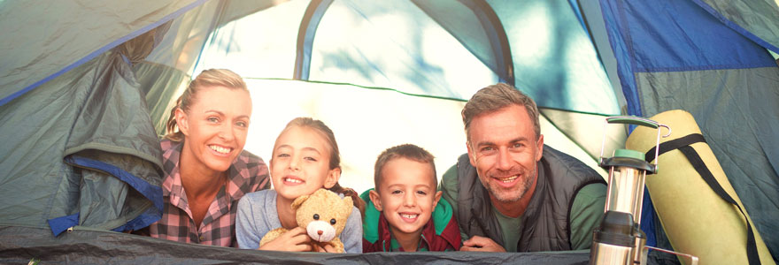 Camping en famille